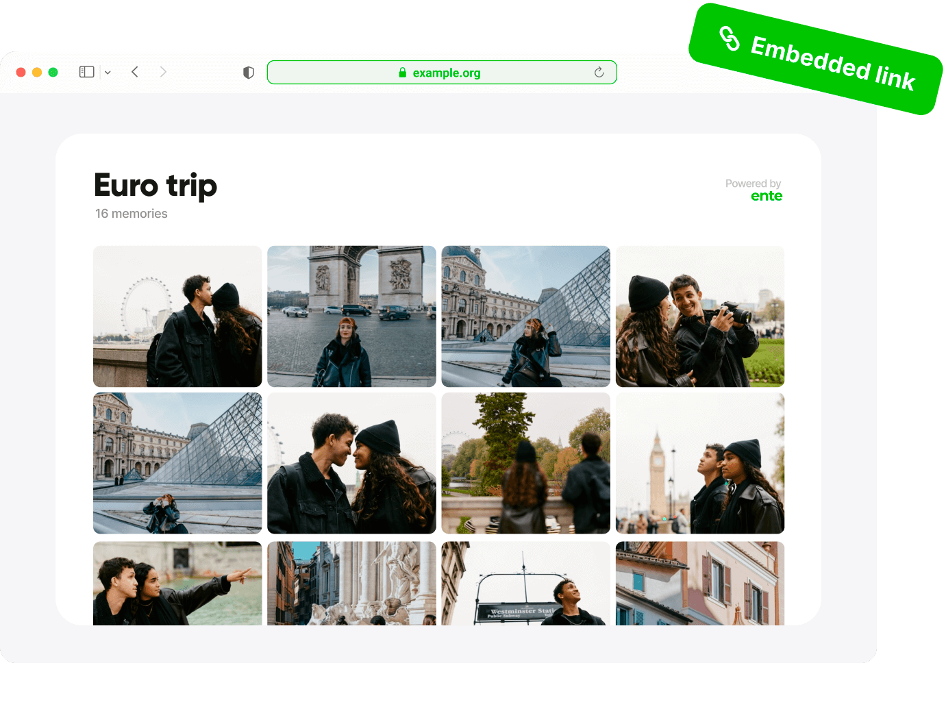 Illustration of Embedded links