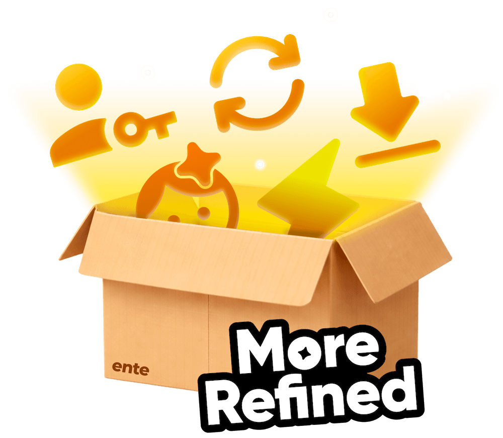 Illustration of more Ente improvements