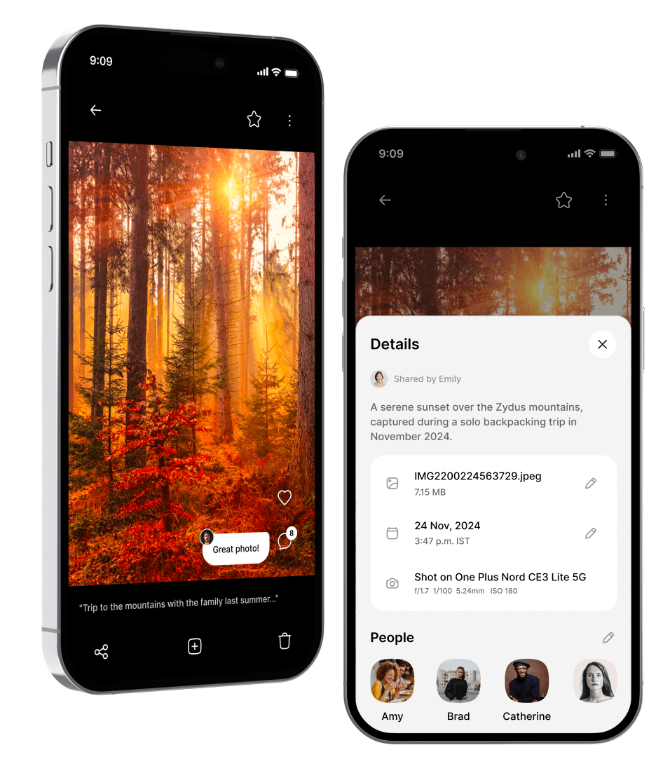 Illustration of the new photo viewer