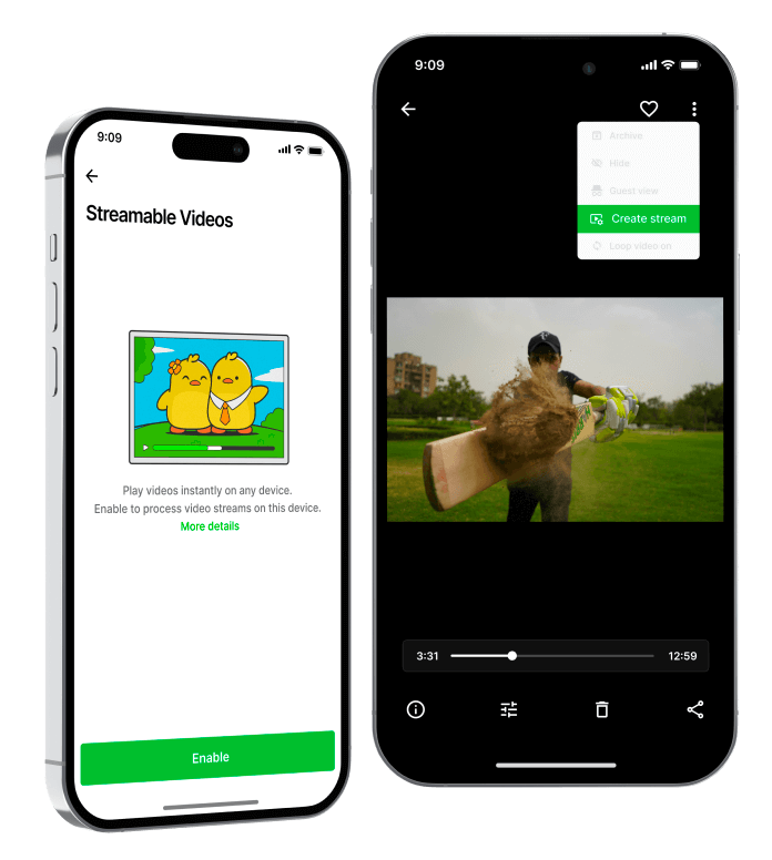 Illustration of Video Streaming improvements